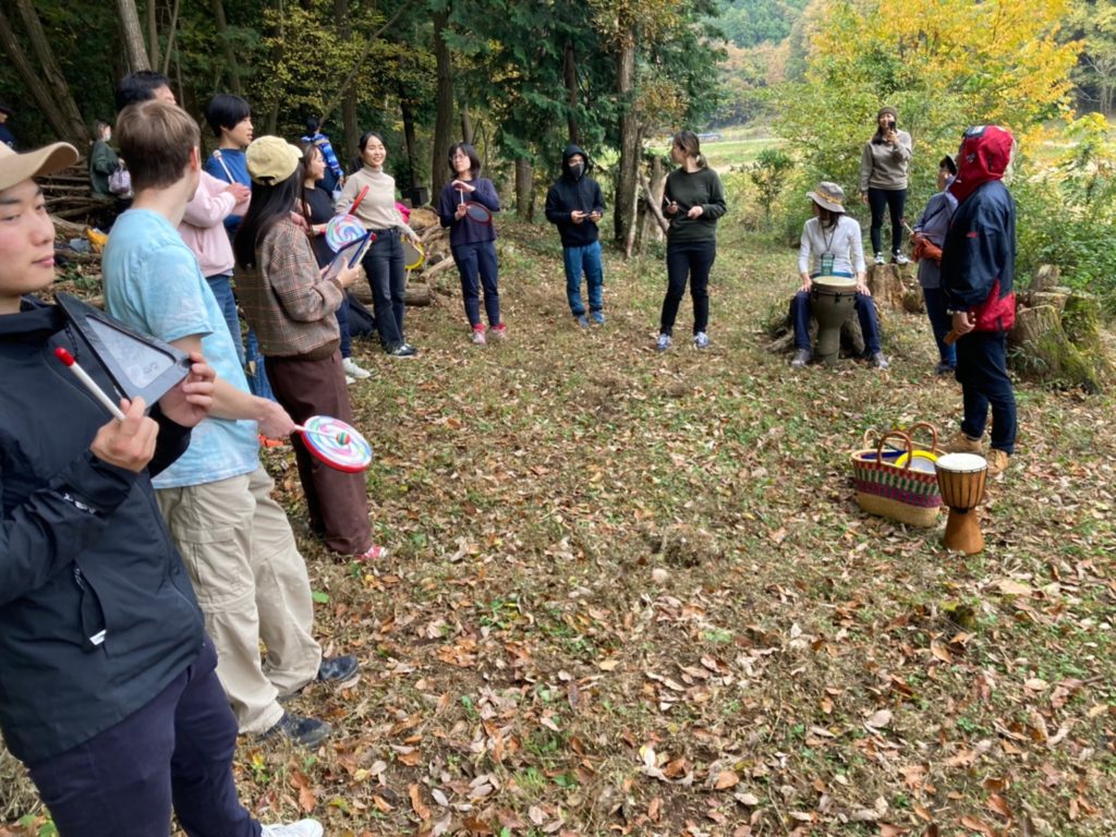 Forest×Baked Sweet Potatoes×Mini-Bonfire×Roasted Marshmallows Event Held!