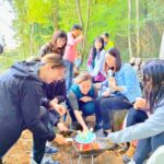 Forest×Organic Coffee×Mini-Bonfire×Roasted Marshmallows Event Held!